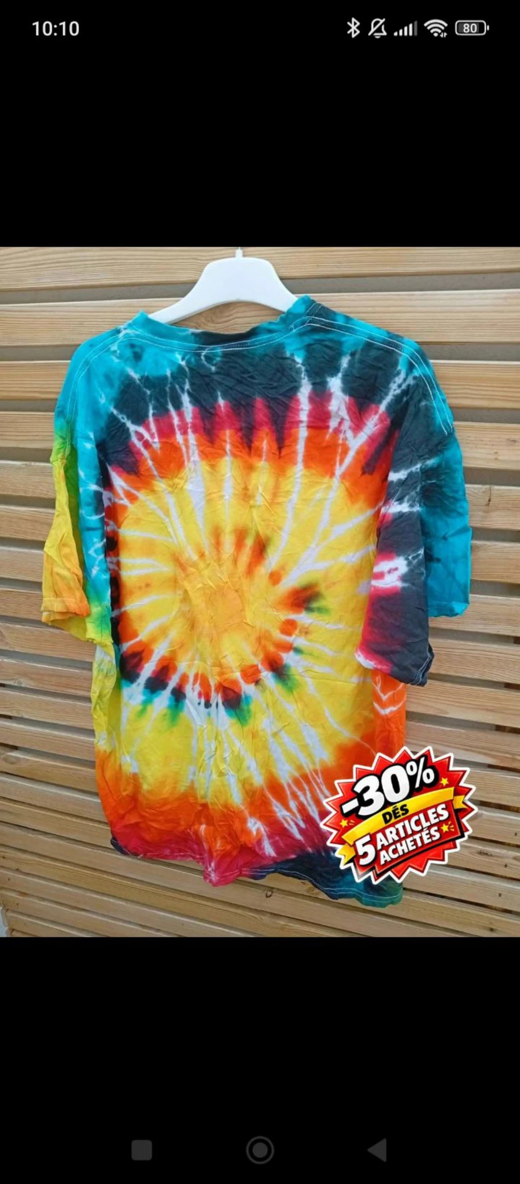 T-shirt tie and die 